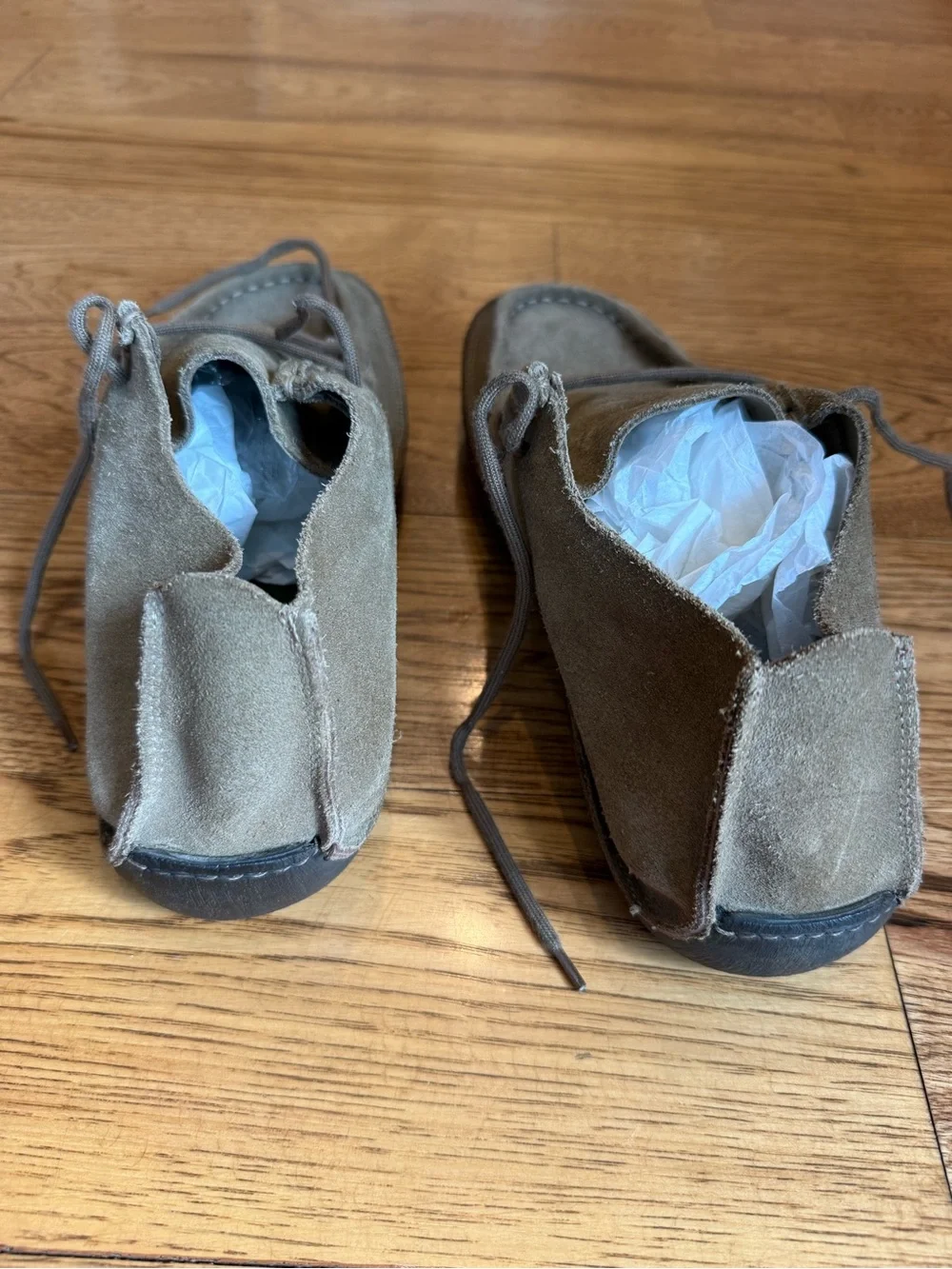 J. Crew Men's Taupe Suede Chukka Boots